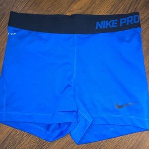 Nike Pro spandex shorts